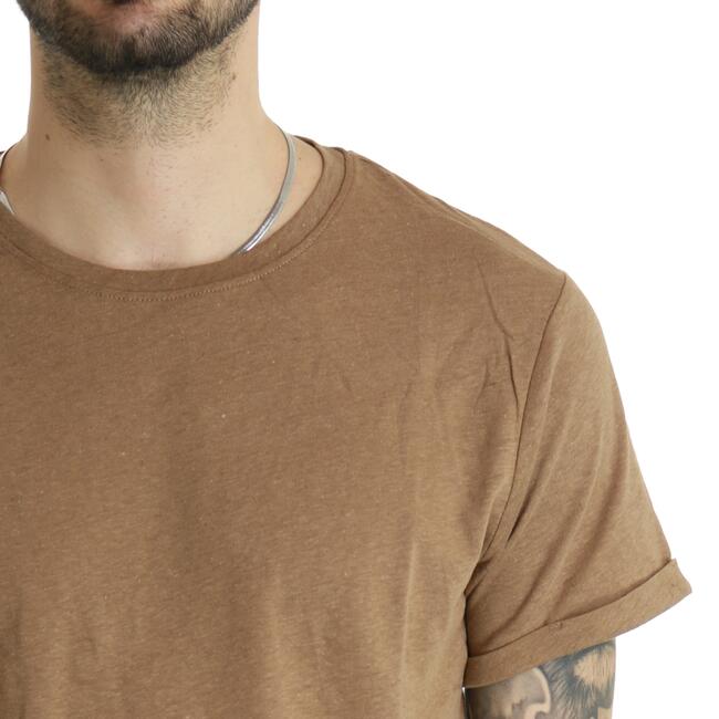 T-SHIRT MISTO LINO BL11 - Mad Fashion | img vers.650x/